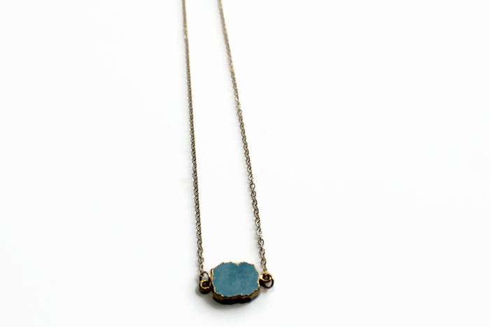 Mini Turquoise Layering Necklace
