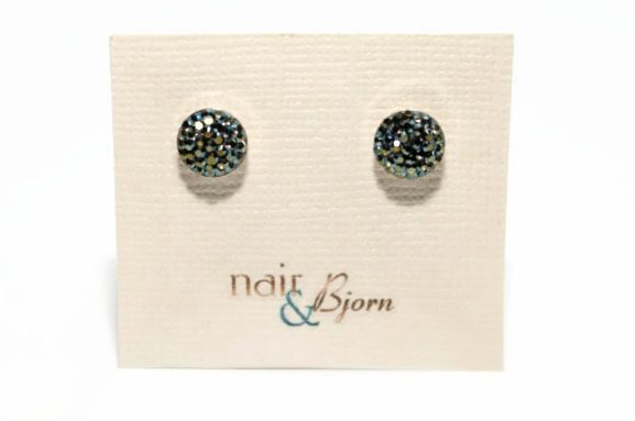 Pave Minis Irridescent Sparkle Earrings